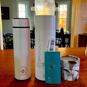 Teabloom “the Cosmopolitan” Tea, Coffee & Fruit Water Tumbler